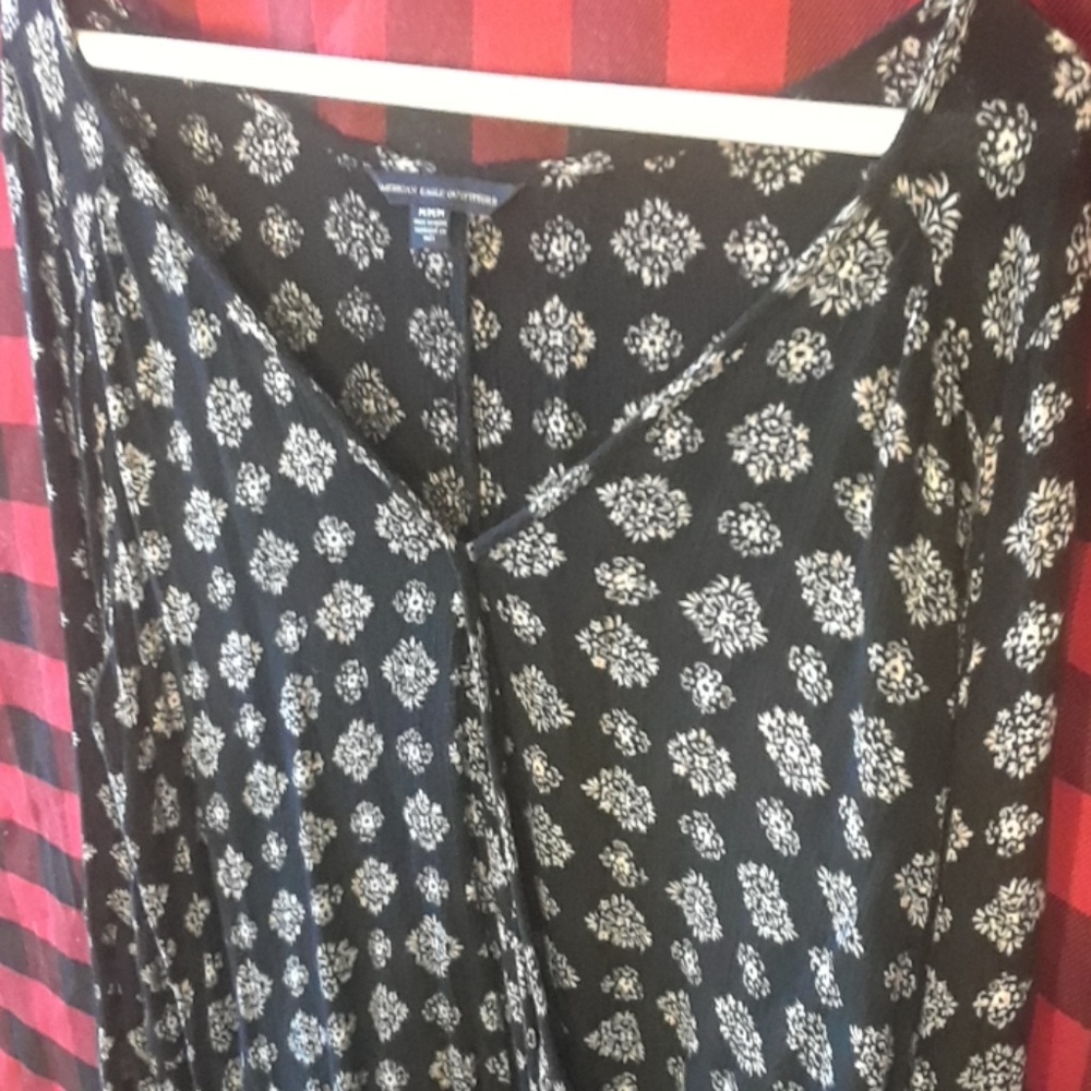 American eagle outfitters peasant top medium